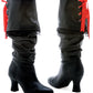 Women’s Pirate Boots with Ribbon