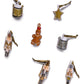 Metallic Nutcracker Christmas Crackers (x6)