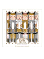 Metallic Nutcracker Christmas Crackers (x6)