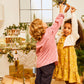 Metallic Nutcracker Honeycomb Hanging Decorations (x5)