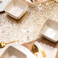 Metallic Gold Glitter Table Runner