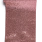 Metallic Rose Gold Glitter Table Runner