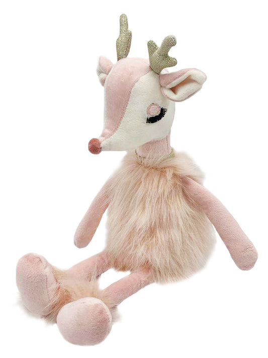 Freija the Pink Reindeer Doll