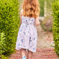 Poodle Print White Dress