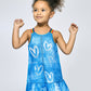 Dropwaist Denim Dress