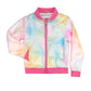 Girls Colorful Bomber Jacket