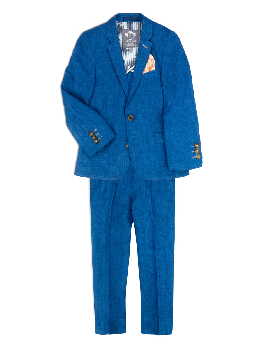 Two Piece Mod Suit - Riviera Blue