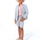 Boys Sports Jacket - Grey Herringbone