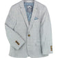 Boys Sports Jacket - Grey Herringbone