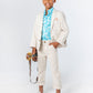 Day Party Shirt - Aqua Bloom