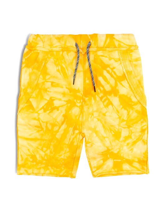 Brighton Shorts - Lemon Tie Dye