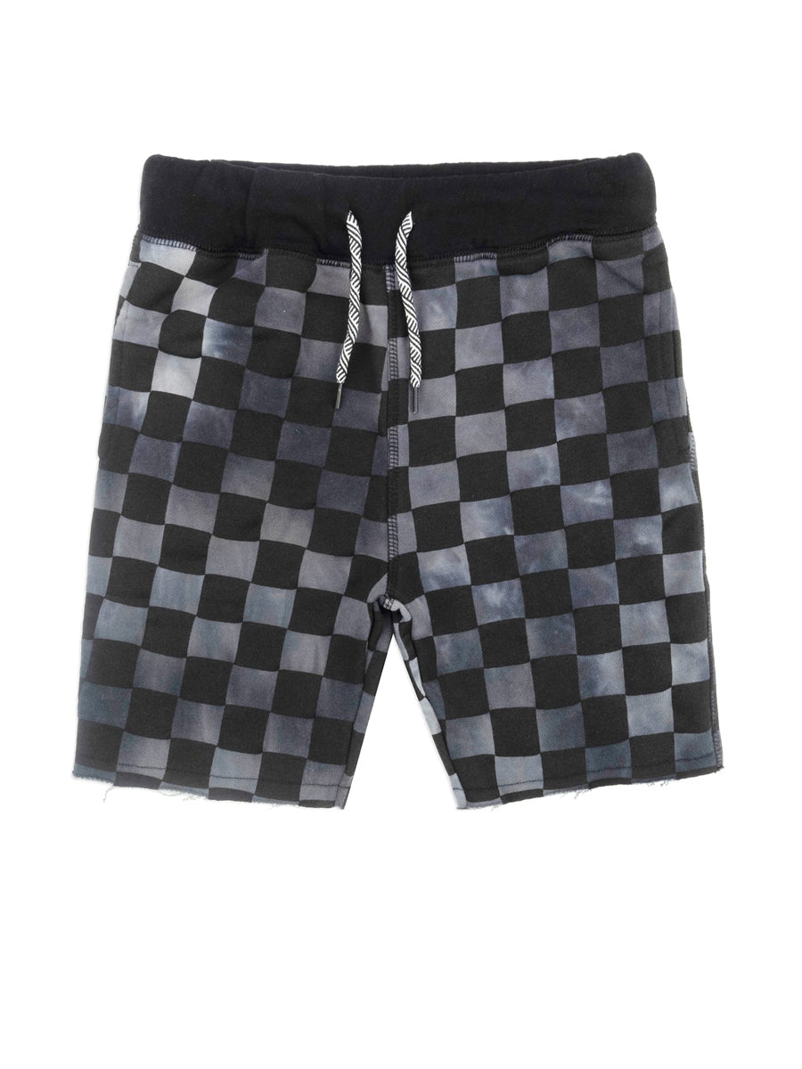 Camp Shorts - Black Check