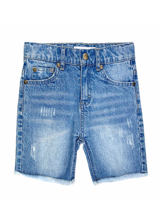 Boys Light Wash Denim Shorts