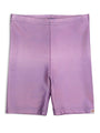 Metallic Pink Bike Shorts for Girls