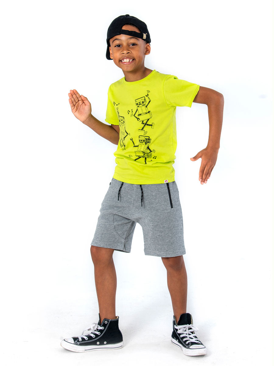 Graphic Short Sleeve Tee - Doing the Robot