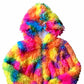 Multi-Color Shag Jacket