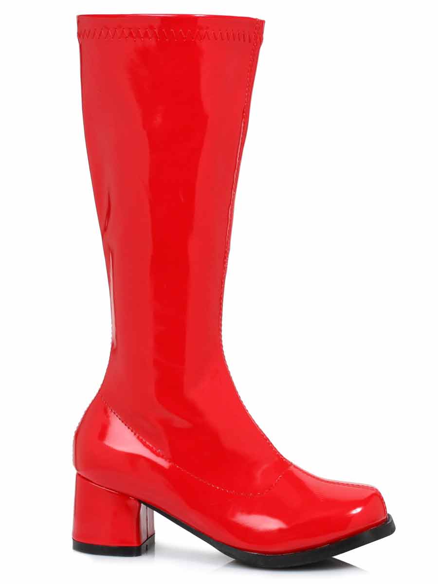 Kids Classic Red Go-Go Boots