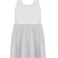Pixie Dust Grey Sparkly Knit & Tulle Dress