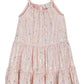 Summer Sparkle Pink Chiffon Dress