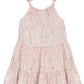 Summer Sparkle Pink Chiffon Dress