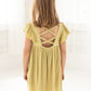 Green Tea Matcha Textured Knit Dress