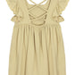 Green Tea Matcha Textured Knit Dress