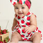 Berry Me Printed Knit Romper