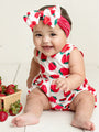 Berry Me Printed Knit Romper