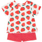 Berry Me Printed Knit Top & Short 2 Piece Set