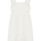 Vivienne Cotton Gauze White Romper