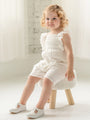 Vivienne Cotton Gauze White Romper