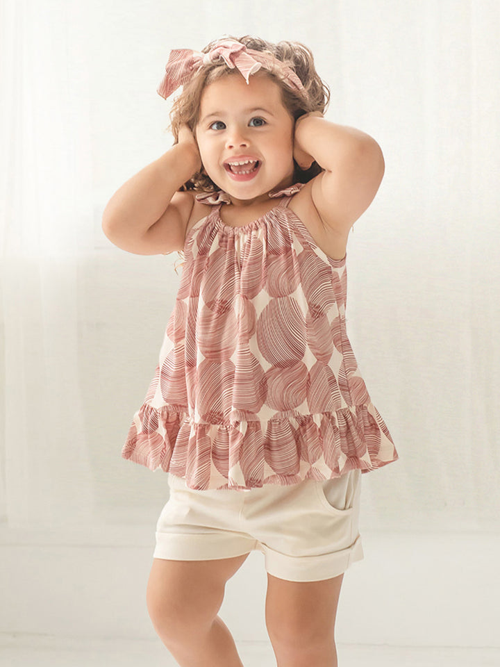 Red Rock Knit Shorts & Top 2-Piece Set