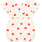 Sweet Hearts Cotton Gauze Romper
