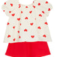 Sweet Hearts Cotton Gauze Shorts & Top 2-Piece Set