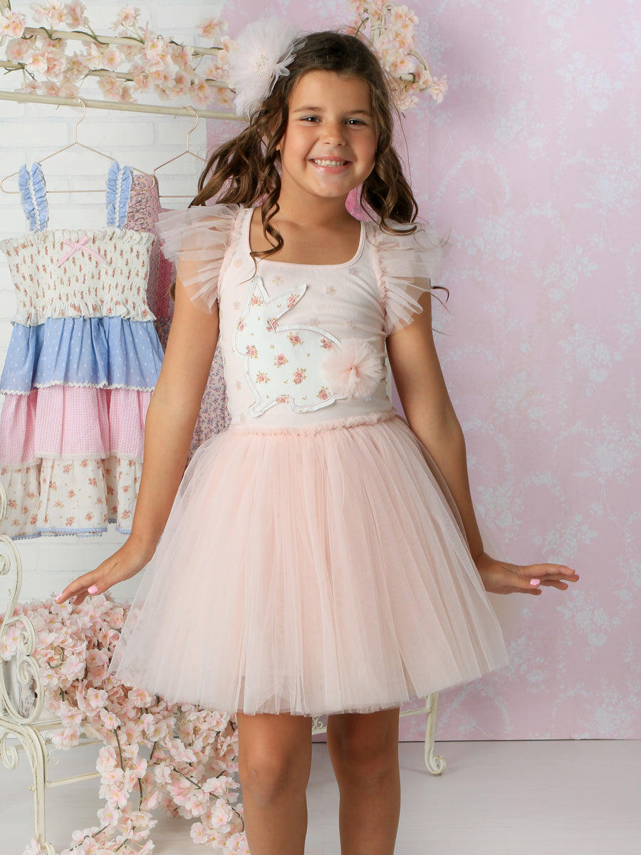 Bunny Blush Pink Tutu Dress