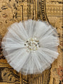 Ivory Tulle Hairclip
