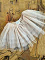 Blush Tulle Capelet