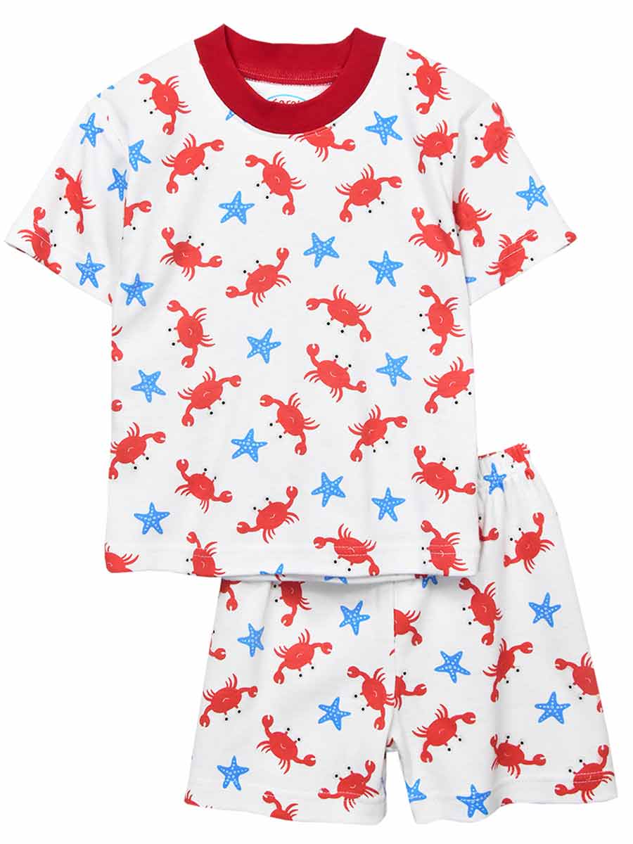 Crab & Starfish Short Set PJs