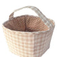 Tan Fabric Basket / Storage Caddy