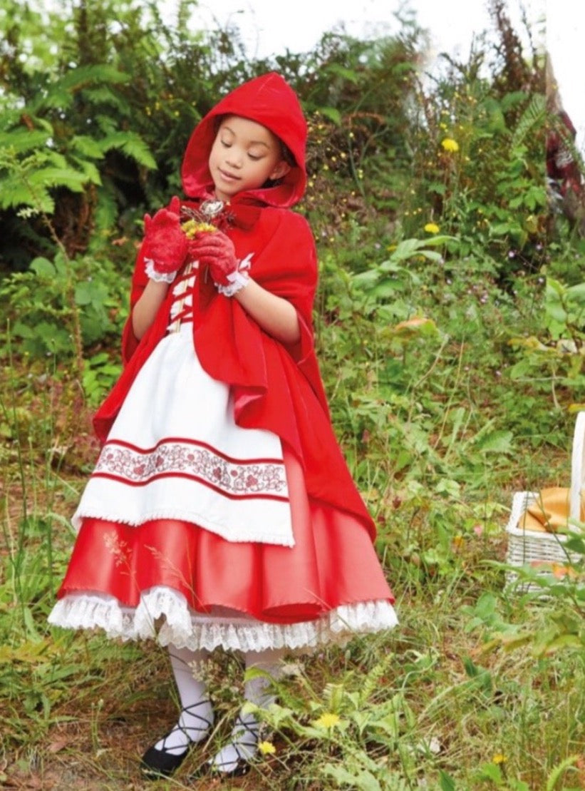 Red Riding Hood Premium Costume for Girls