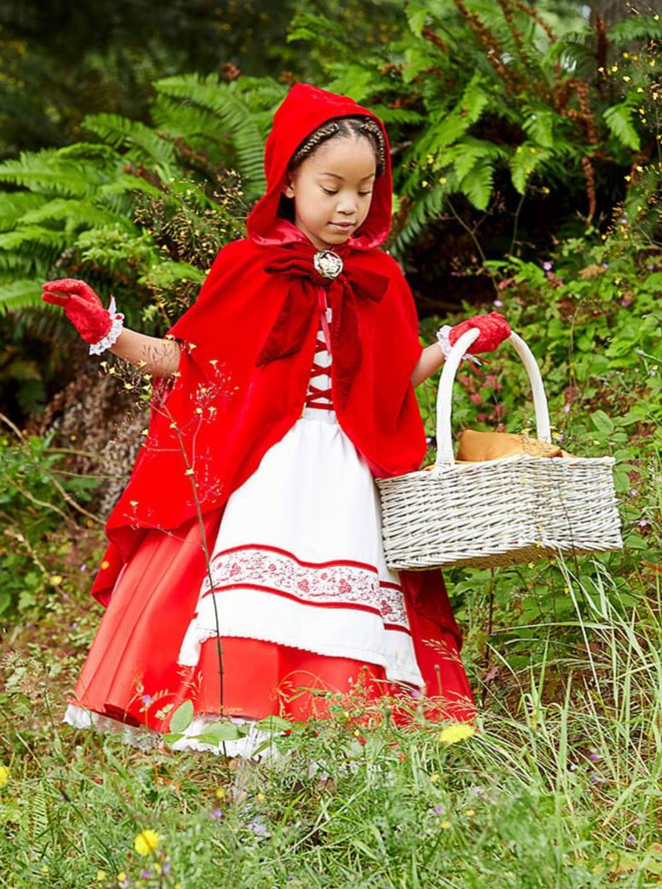 Red Riding Hood Premium Costume for Girls