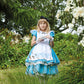 Alice in Wonderland Premium Costume for Girls