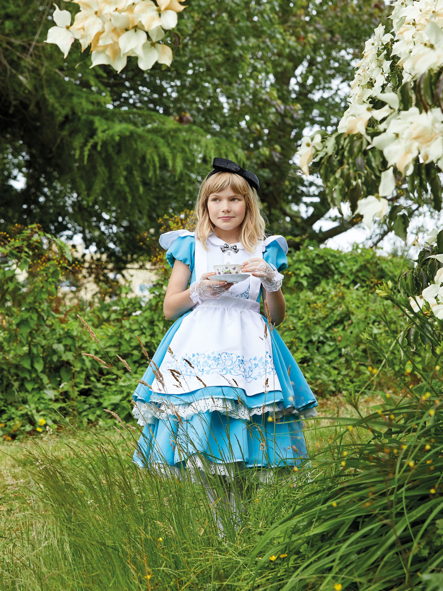 Alice in Wonderland Premium Costume for Girls