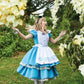 Alice in Wonderland Premium Costume for Girls