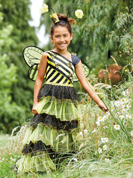 Chasing Fireflies Batty Black Tutu Skirt for Girls, S