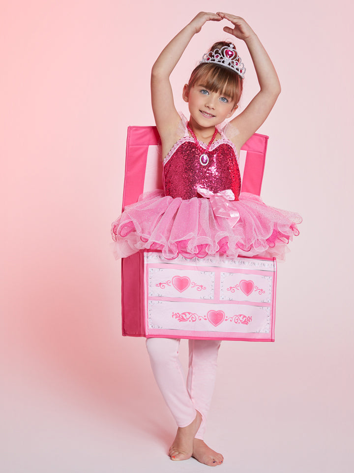Ballerina in a Box Costume for Girls