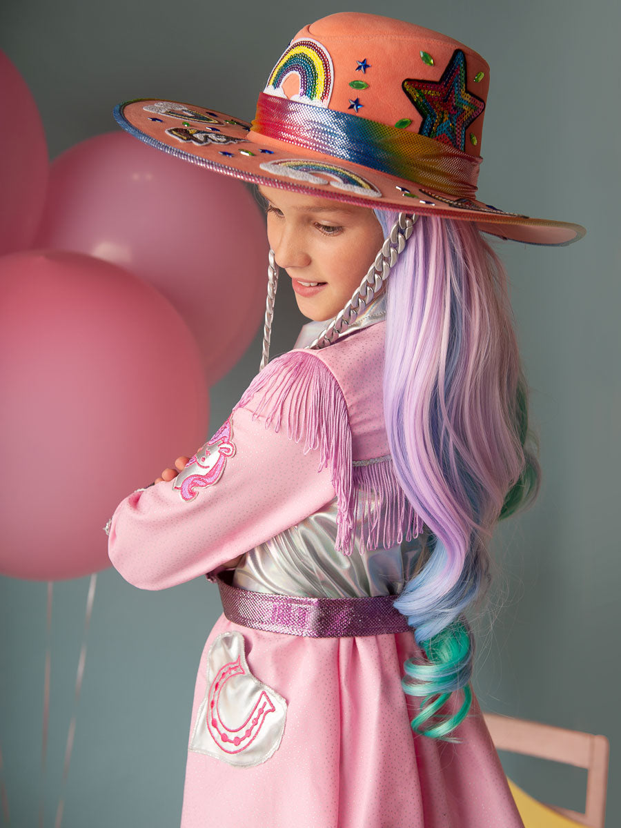 Unicorn Rodeo Cowgirl Costume for Girls