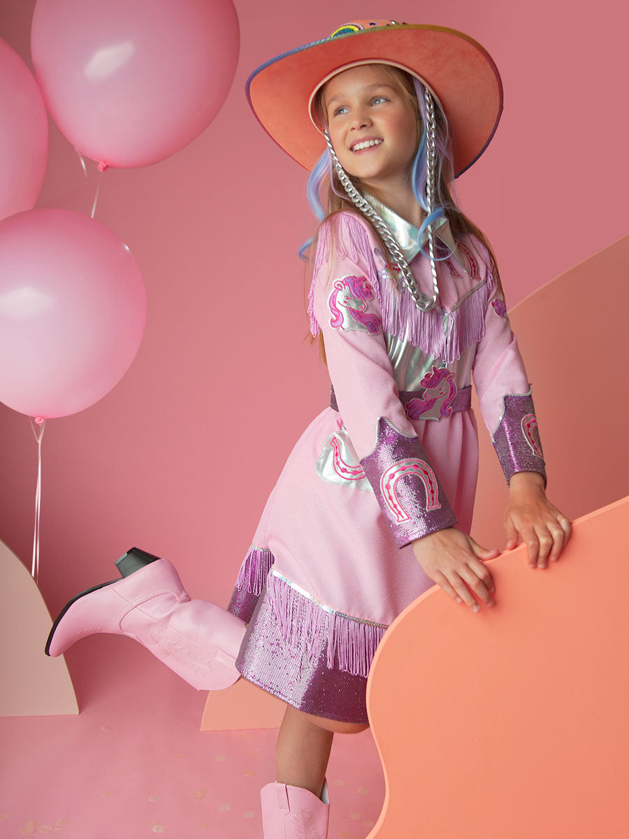 Unicorn Cowgirl Rodeo Costume for Girls