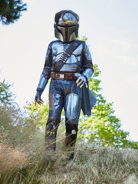 Mandalorian Deluxe Star Wars Costume for Kids