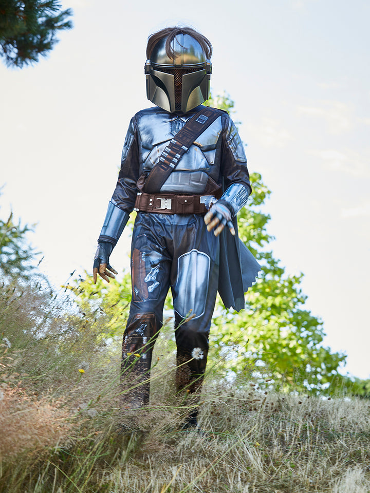Mandalorian Deluxe Star Wars Costume for Kids